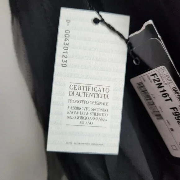 *NWT* Emporio Armani Black Silk Organza Mini Skirt - US 6  🇮🇹 - Picture 9 of 10